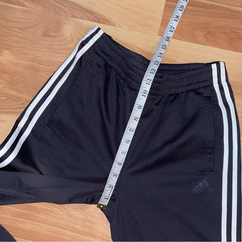 Adidas Carbon Gray  Track Snap Stripe Pants Size Small Streetwear Y2K 90s Retro